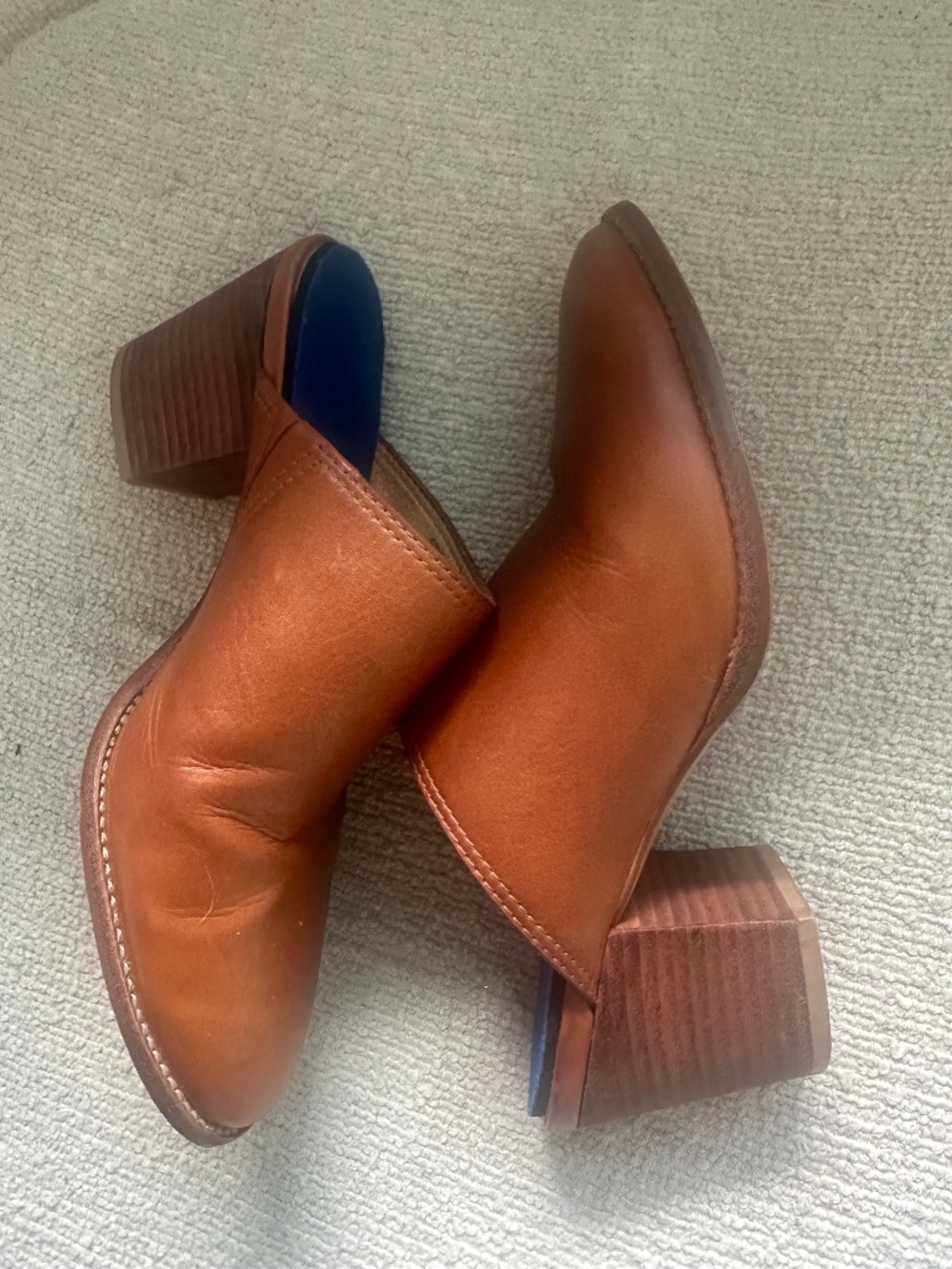Madewell Leather Mules size 7